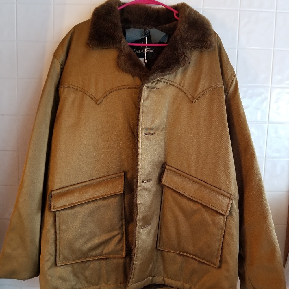 VTG Golden Fleece Titan Cloth Winter Jacket sz 48